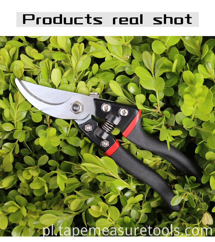 Profesjonalne narzędzia ogrodowe SK5 ostrze czarny uchwyt nożyce do gałęzi nożyce do przycinania nożyce do przycinania nożyce do przycinania